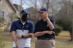 With former UNO President Dr. Fos.